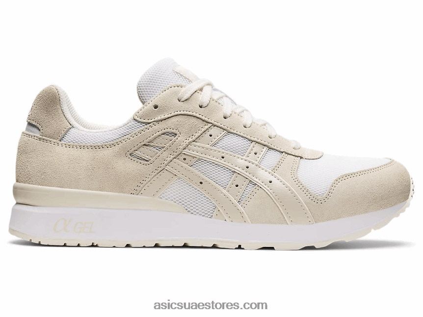 Asics كريم / دخان رمادي جي تي الثاني 2N24DJ1752
