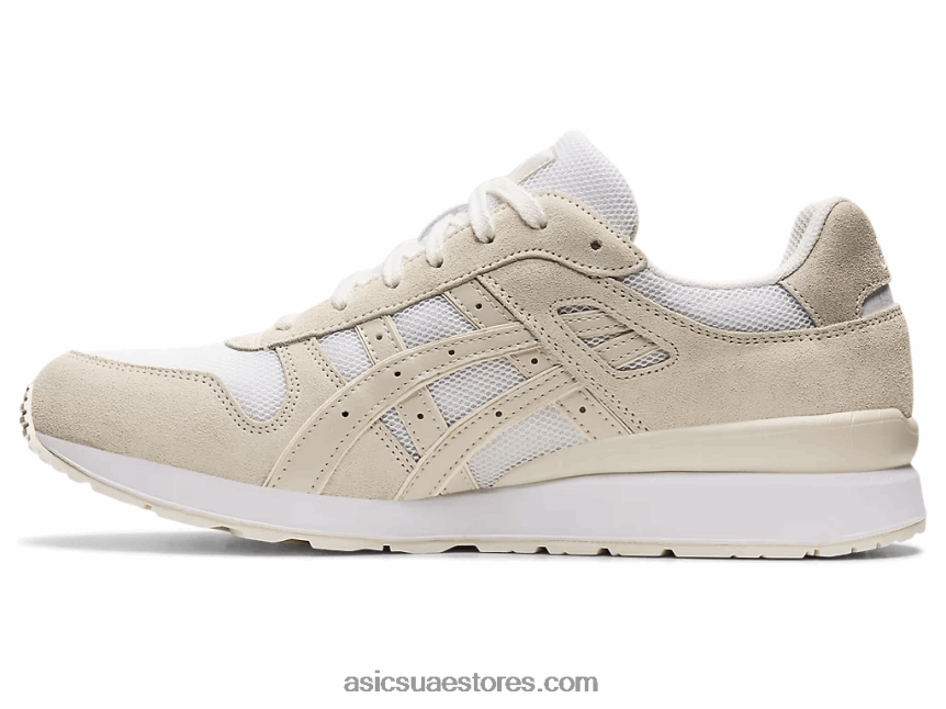 Asics كريم / دخان رمادي جي تي الثاني 2N24DJ1752