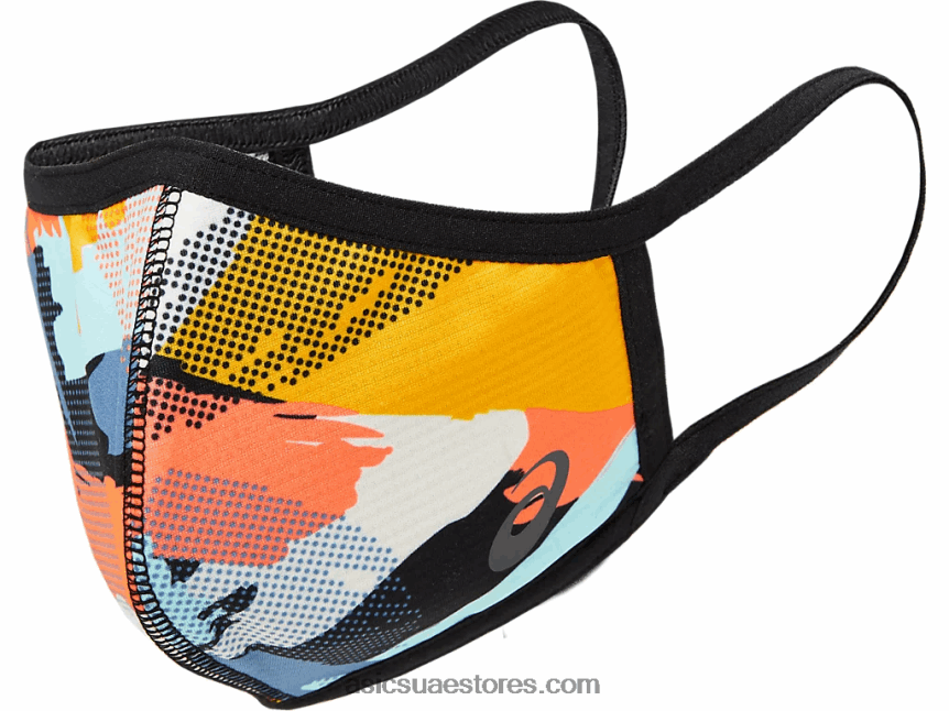 Asics أسود الأداء غطاء الوجه 2N24DJ1759