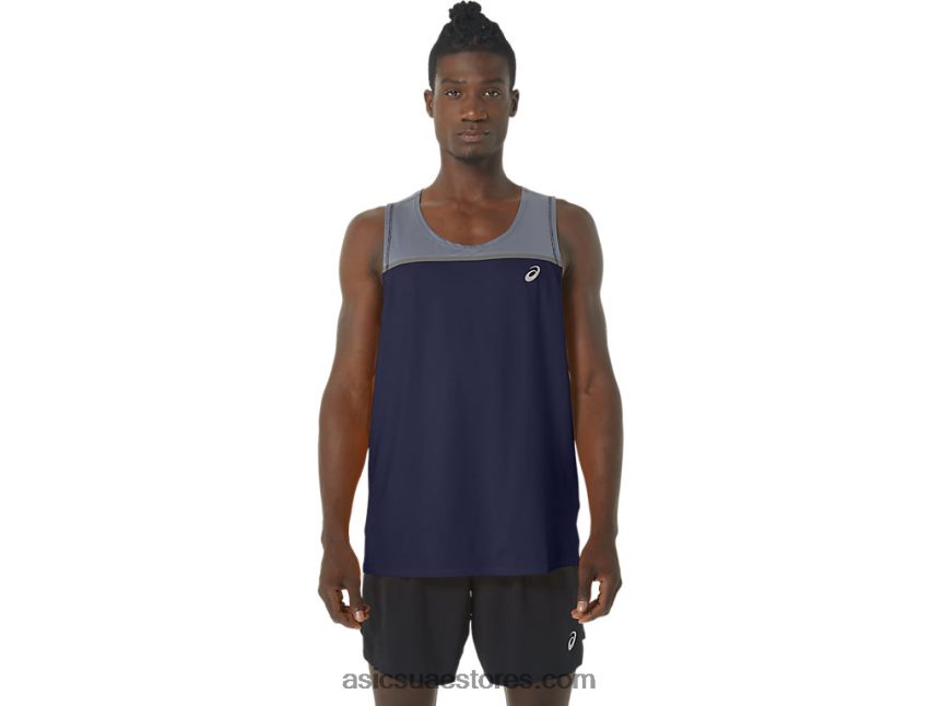 Asics طاووس القميص العلاقات العامة للرجال 2N24DJ177