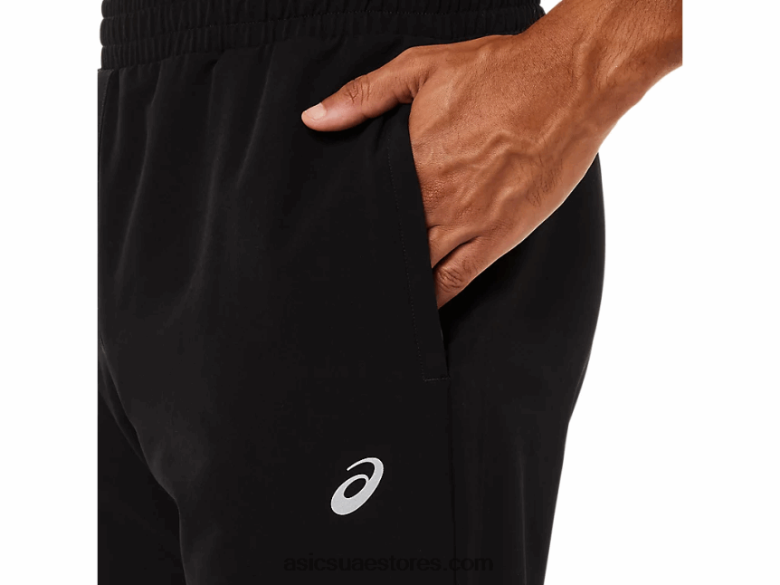 Asics أسود الأداء م المنسوجة عداء ببطء 2N24DJ1772