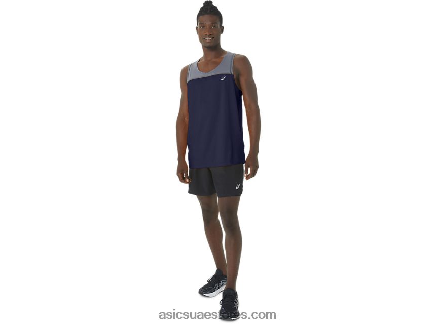 Asics طاووس القميص العلاقات العامة للرجال 2N24DJ177