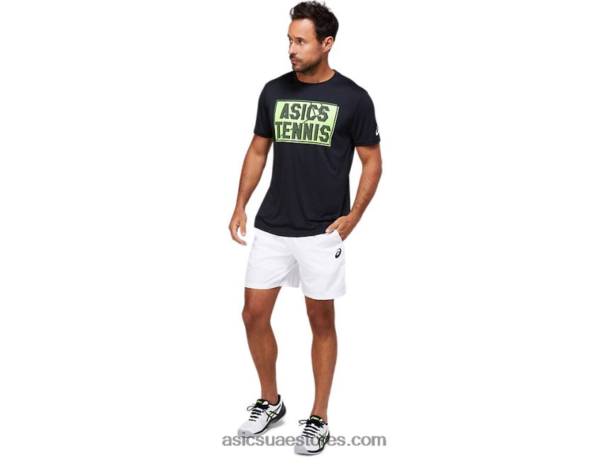 Asics أسود الأداء الرجال المحملة الرسم 2N24DJ1791