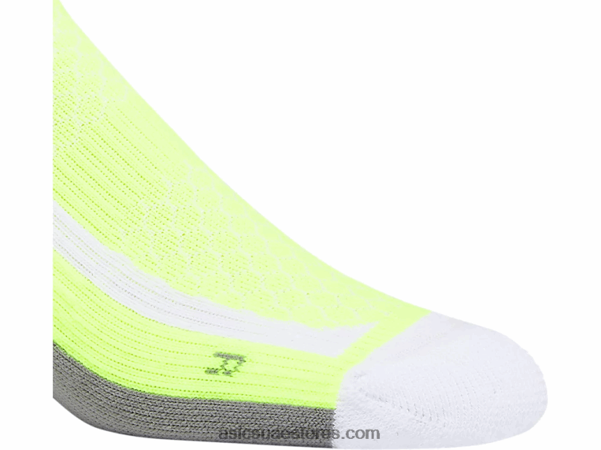 Asics أبيض لامع / أصفر أمان نيمبوس بالإضافة إلى علامة تبويب واحدة 2N24DJ1844