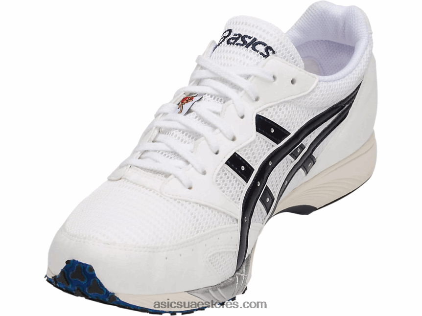 Asics طباعة بيضاء / زرقاء تارثير اليابان 2N24DJ1860