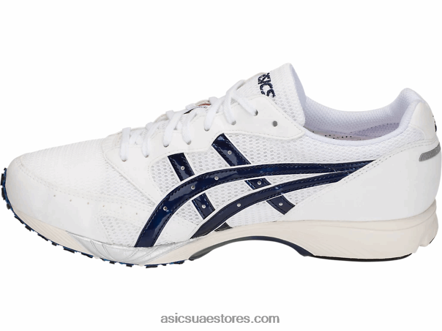 Asics طباعة بيضاء / زرقاء تارثير اليابان 2N24DJ1860