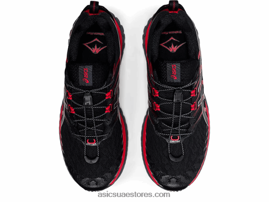 Asics أسود / أحمر كهربائي ترابوكو ماكس 2N24DJ1862