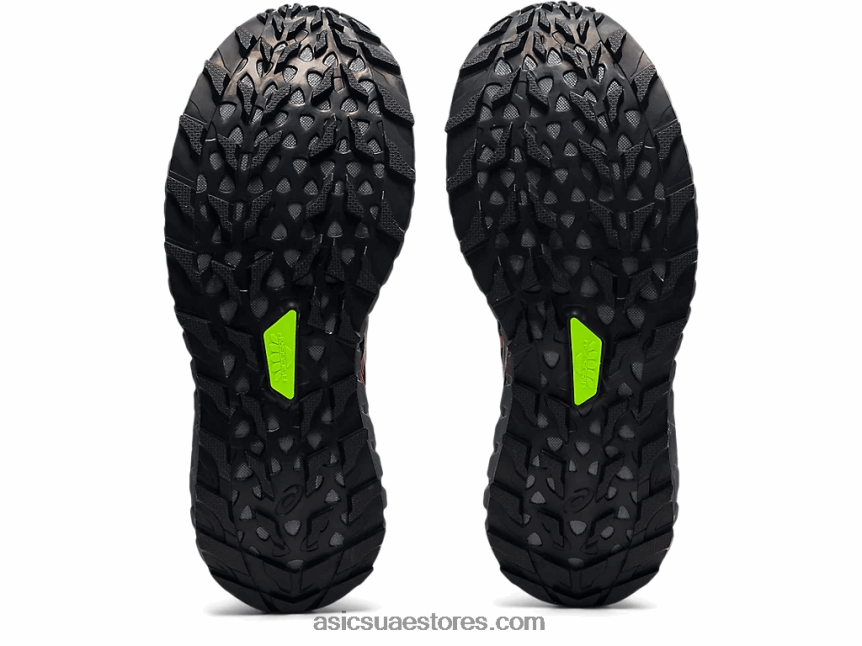 Asics أسود / أحمر كهربائي ترابوكو ماكس 2N24DJ1862