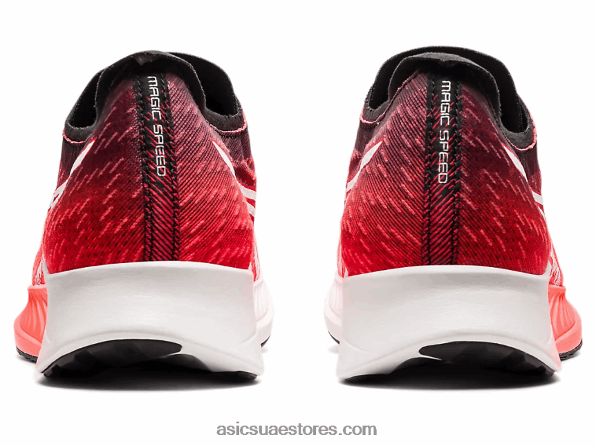 Asics شروق الشمس أحمر / أبيض السرعة السحرية 2N24DJ1900