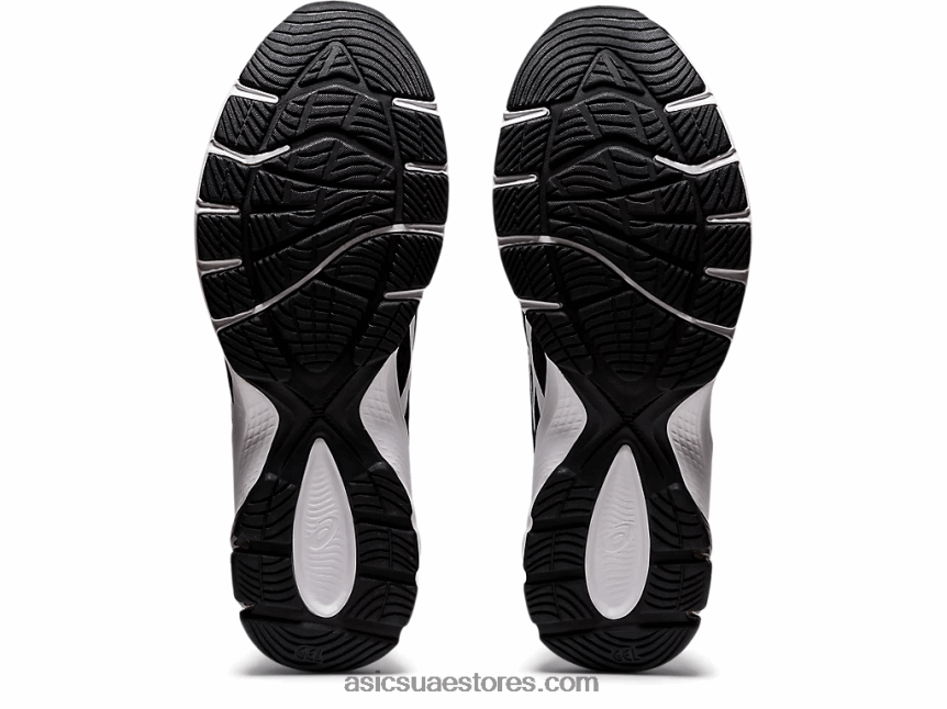Asics أسود / أبيض هلام-كومو لايت عريض للغاية 2N24DJ1936