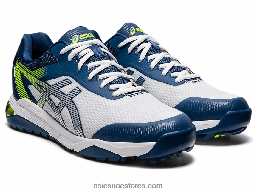 Asics أبيض / فضي نقي هلام بالطبع الآس 2N24DJ2006