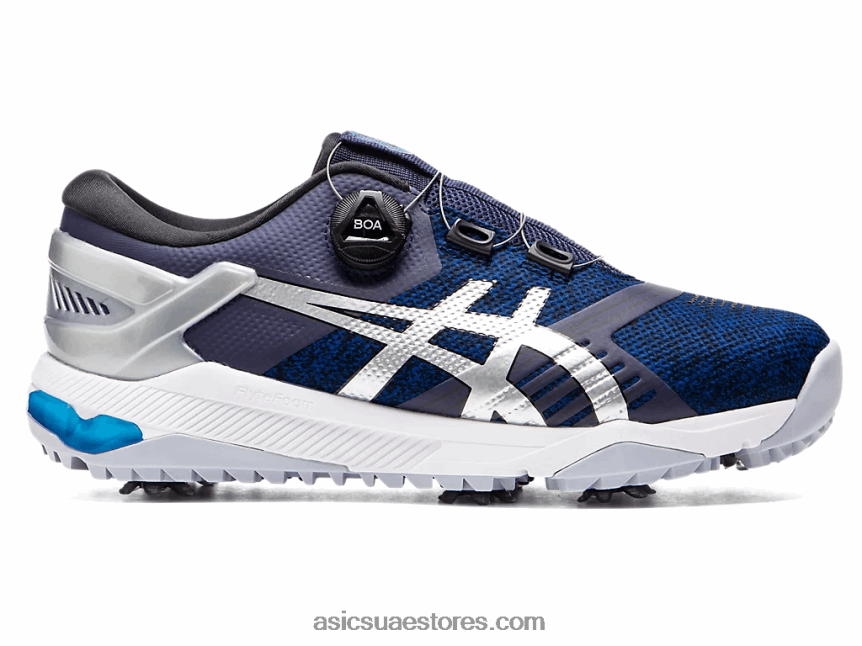 Asics طاووس / فضة نقية جل ثنائي بوا 2N24DJ2012