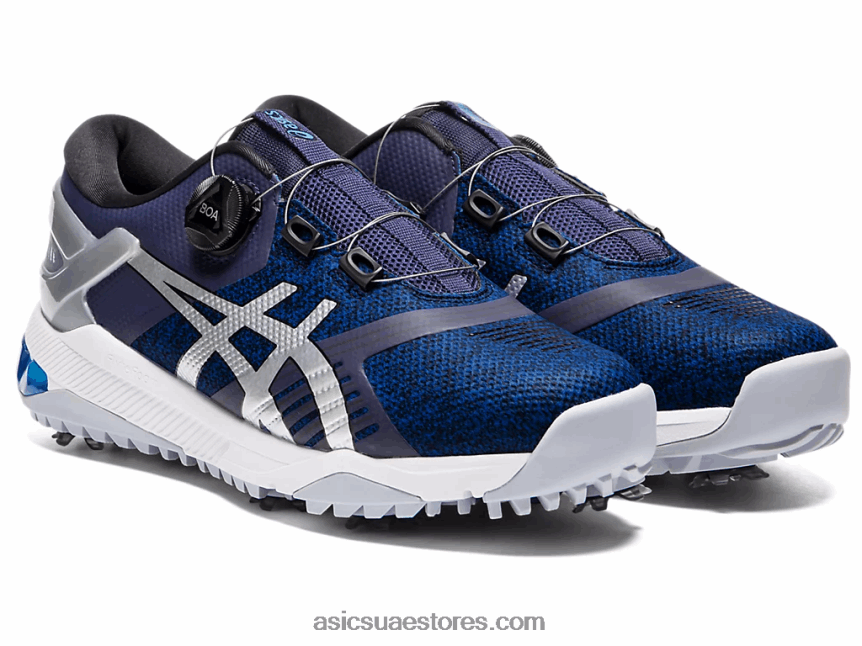 Asics طاووس / فضة نقية جل ثنائي بوا 2N24DJ2012