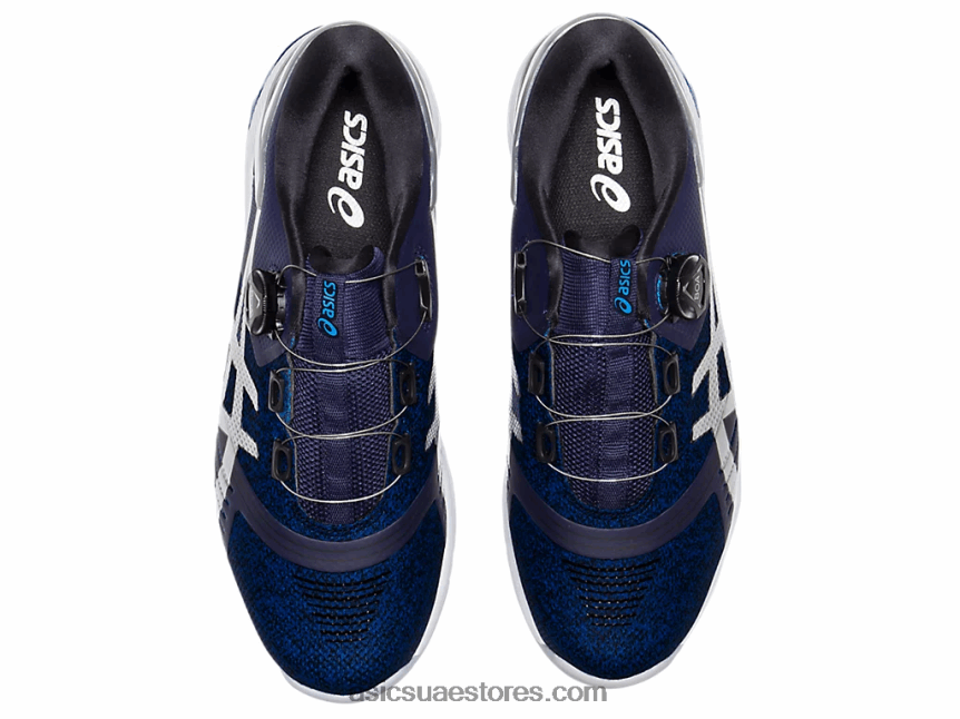 Asics طاووس / فضة نقية جل ثنائي بوا 2N24DJ2012