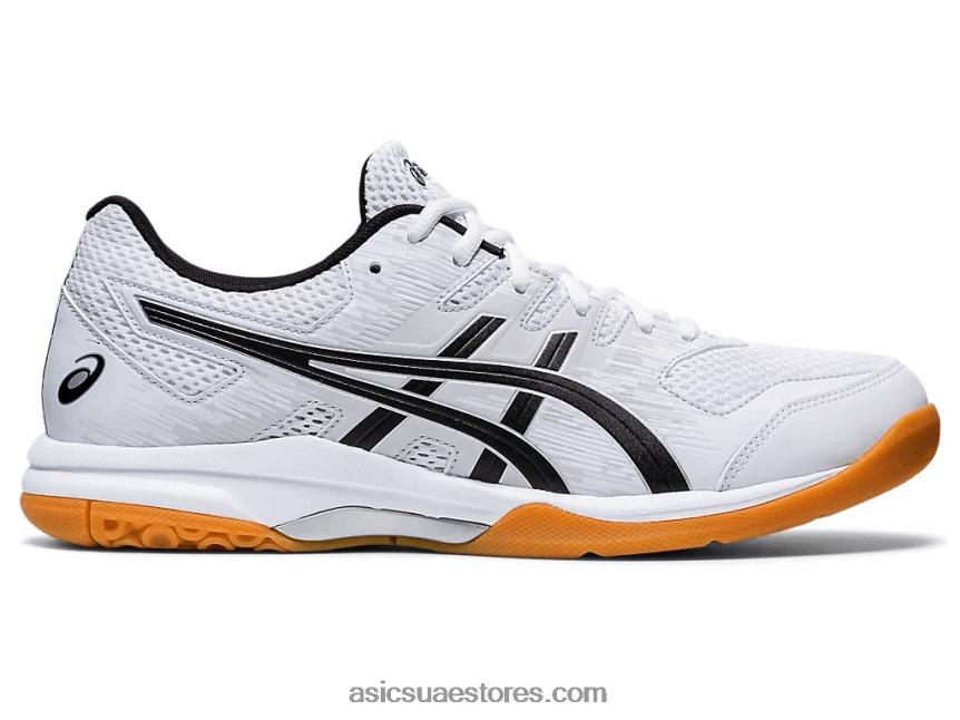 Asics أبيض أسود هلام مزيد 2N24DJ2016