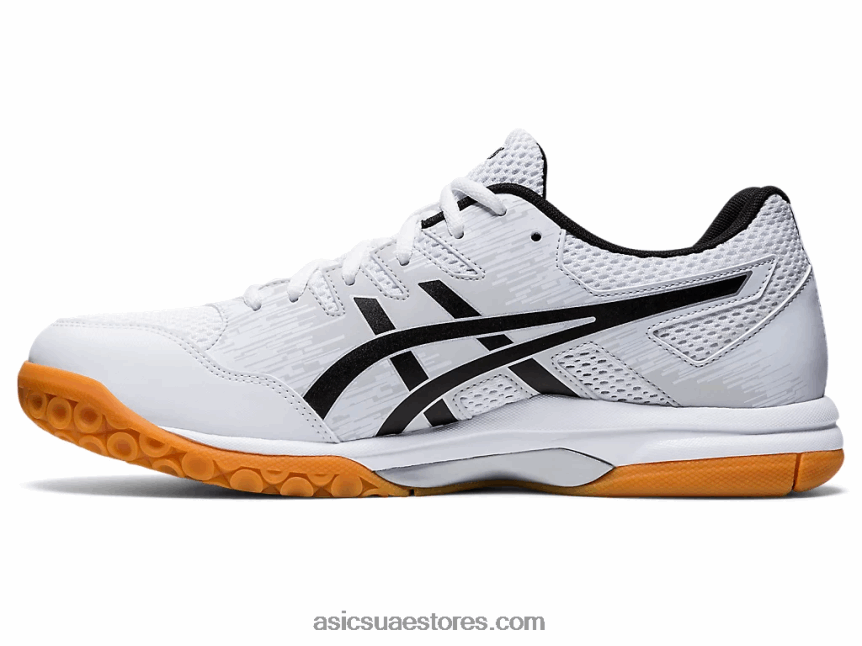 Asics أبيض أسود هلام مزيد 2N24DJ2016