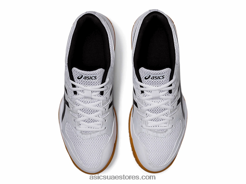 Asics أبيض أسود هلام مزيد 2N24DJ2016
