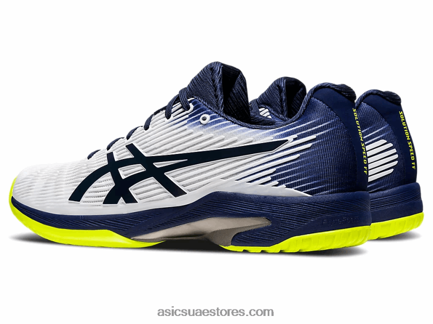 Asics أبيض / طاووس سرعة الحل وما يليها 2N24DJ2068