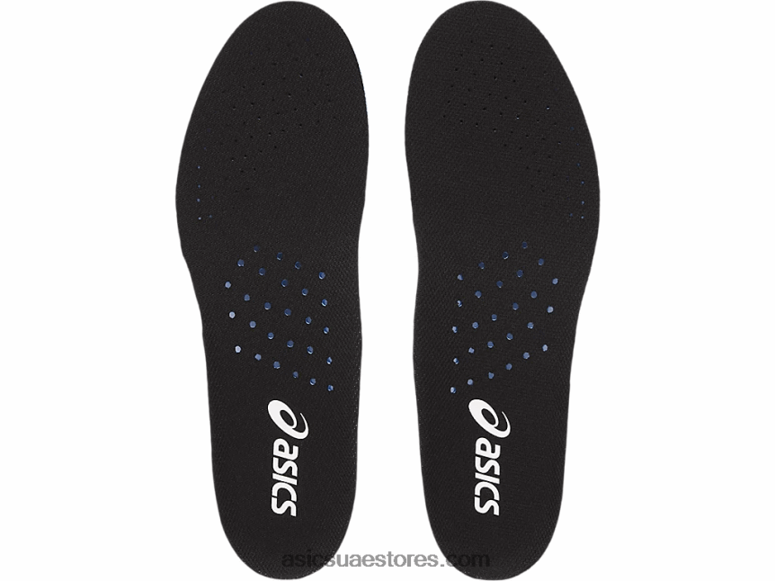 Asics أسود / أبيض ضبان الأداء 2N24DJ2090