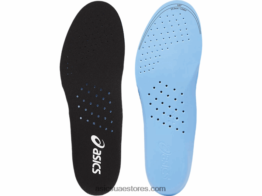 Asics أسود / أبيض ضبان الأداء 2N24DJ2090