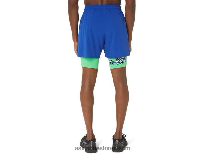 Asics الملكي / المسار الرجال الجديد القوي المعاد توجيهه قصير المدى 2N24DJ20
