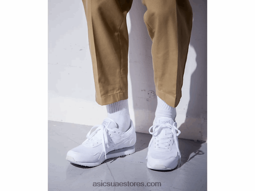 Asics أبيض عداء النمر 2N24DJ2104