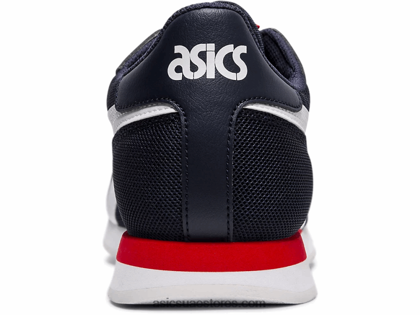 Asics منتصف الليل / أبيض عداء النمر 2N24DJ2106