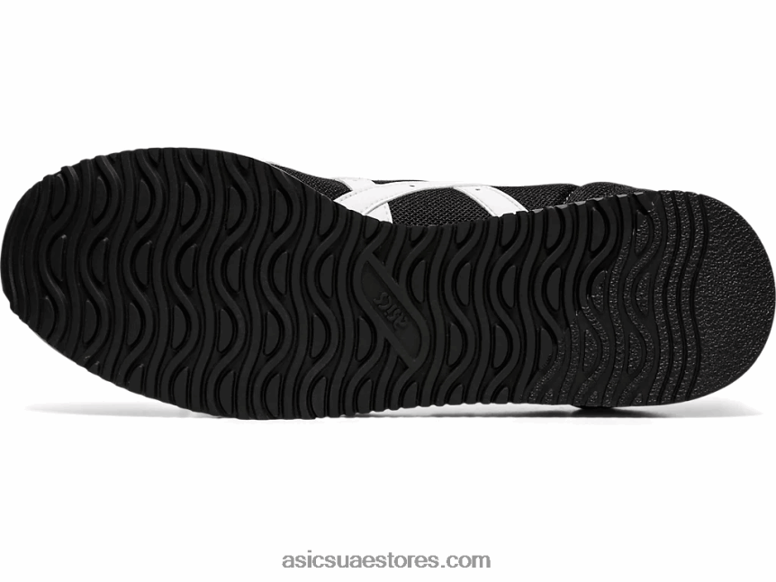 Asics أسود / أبيض عداء النمر 2N24DJ2107