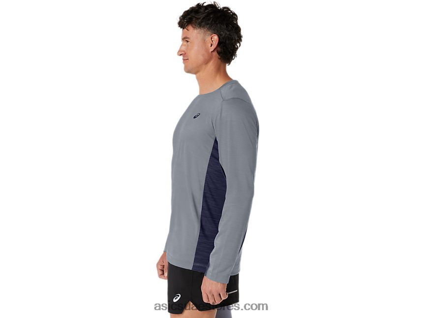 Asics صفيحة صخرية / معطف طاووس قطار رجال سانا كم طويل 2N24DJ211