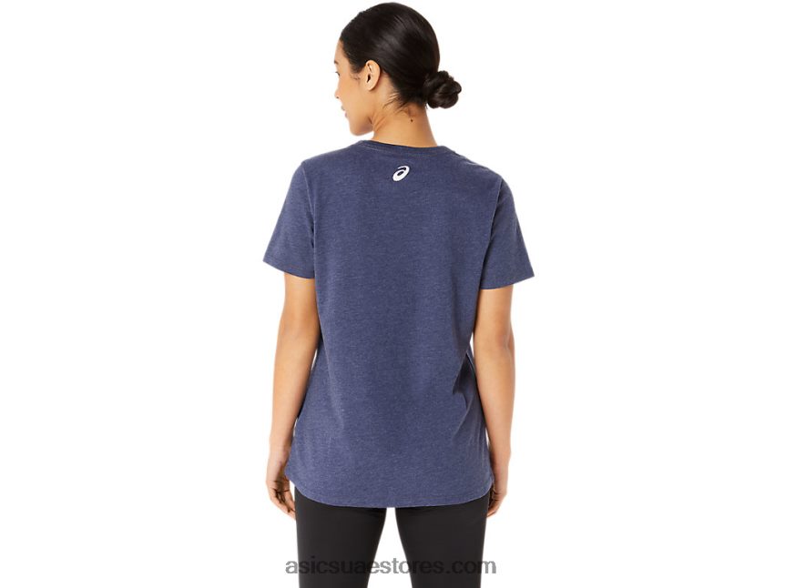 Asics هيذر الطاووس طاقم شعار العاهل النسائي 2N24DJ2163
