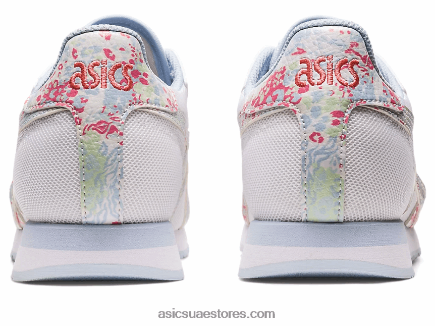 Asics أبيض / بابايا عداء النمر 2N24DJ2164