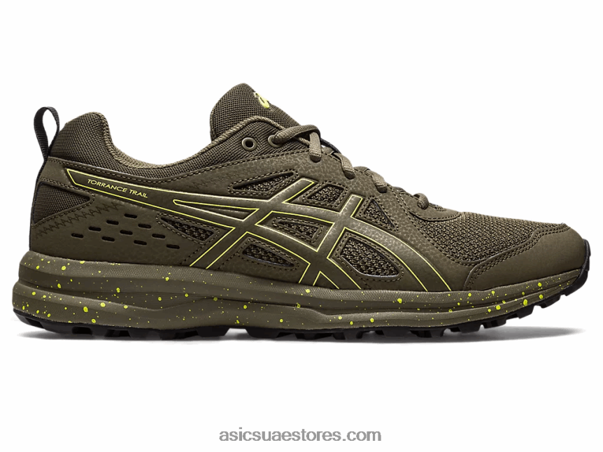 Asics حجر بني / شرارة ليمون درب تورانس 2N24DJ220