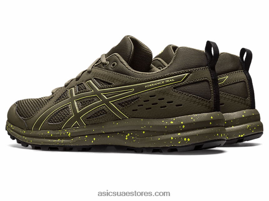 Asics حجر بني / شرارة ليمون درب تورانس 2N24DJ220