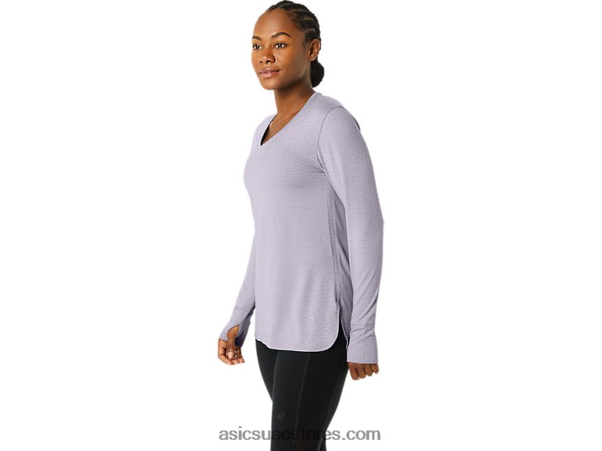 Asics هيذر البنفسجي الغسق أعلى هيذر المرأة كم طويل 2N24DJ2304