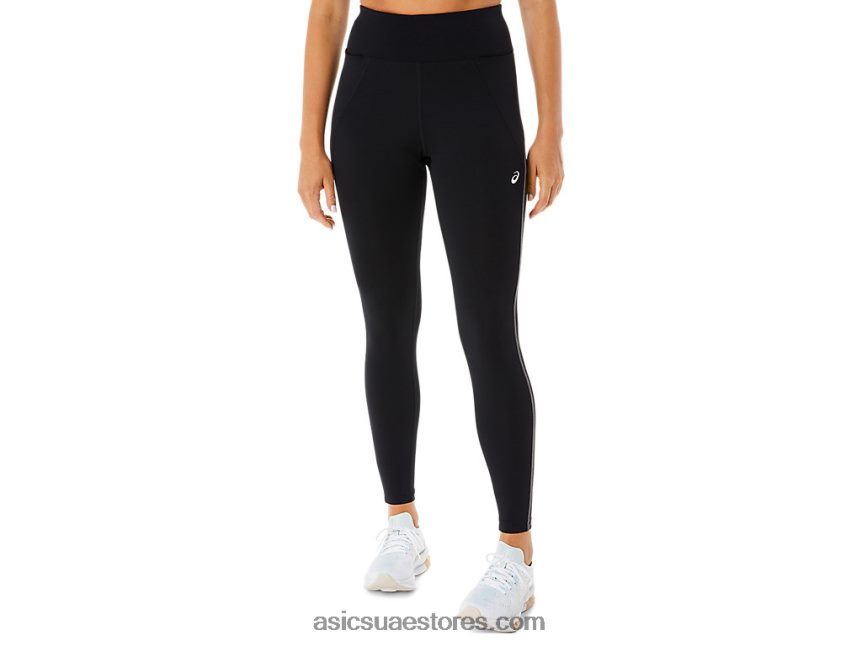 Asics أسود الأداء شبكة تدريب نسائية ضيقة 2N24DJ2308