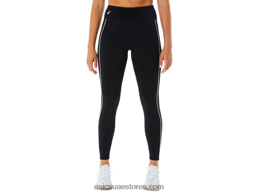 Asics أسود الأداء المرأة الأساسية تدريب ضيق 2N24DJ2323