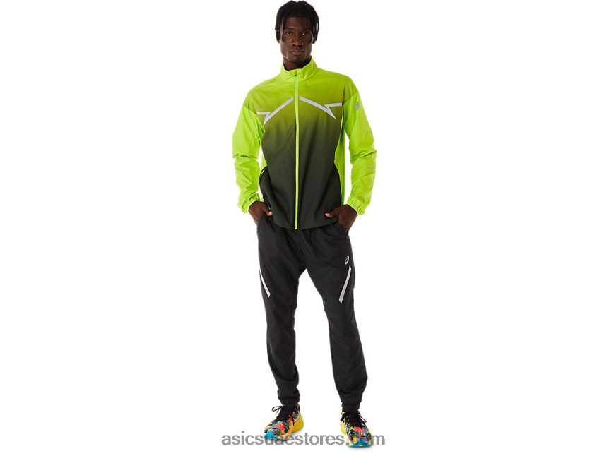Asics أسود الأداء بنطلون عرض خفيف للرجال 2N24DJ232