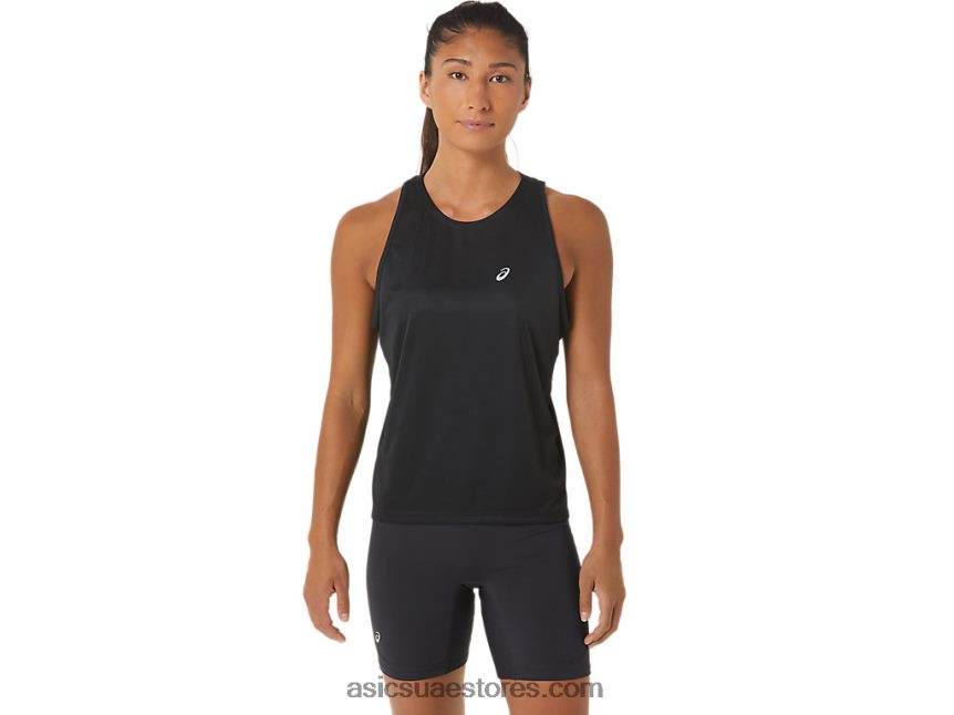 Asics أسود الأداء خزان لايت جاهز للسيدات 2N24DJ2330