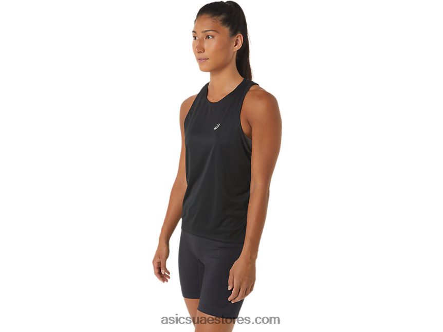 Asics أسود الأداء خزان لايت جاهز للسيدات 2N24DJ2330