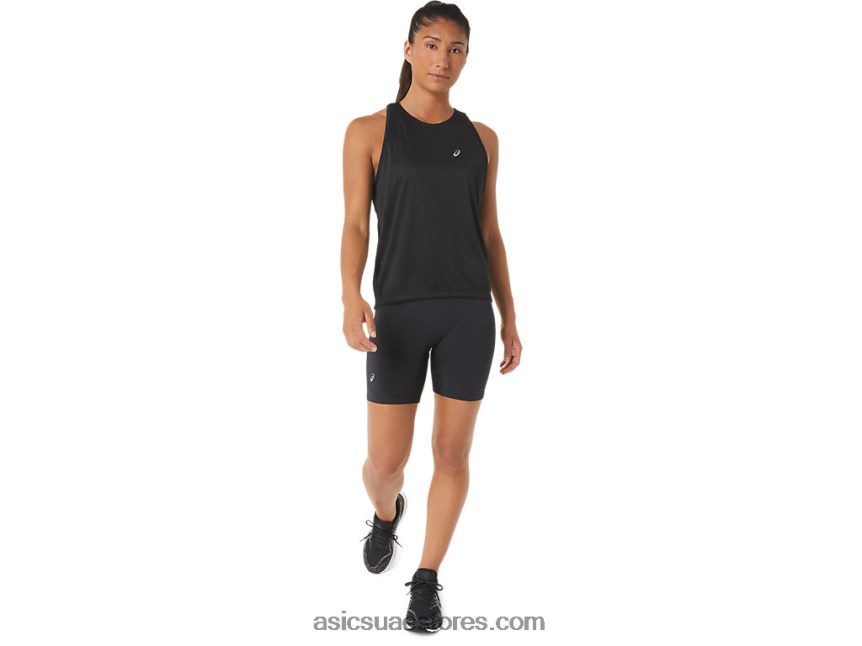 Asics أسود الأداء خزان لايت جاهز للسيدات 2N24DJ2330