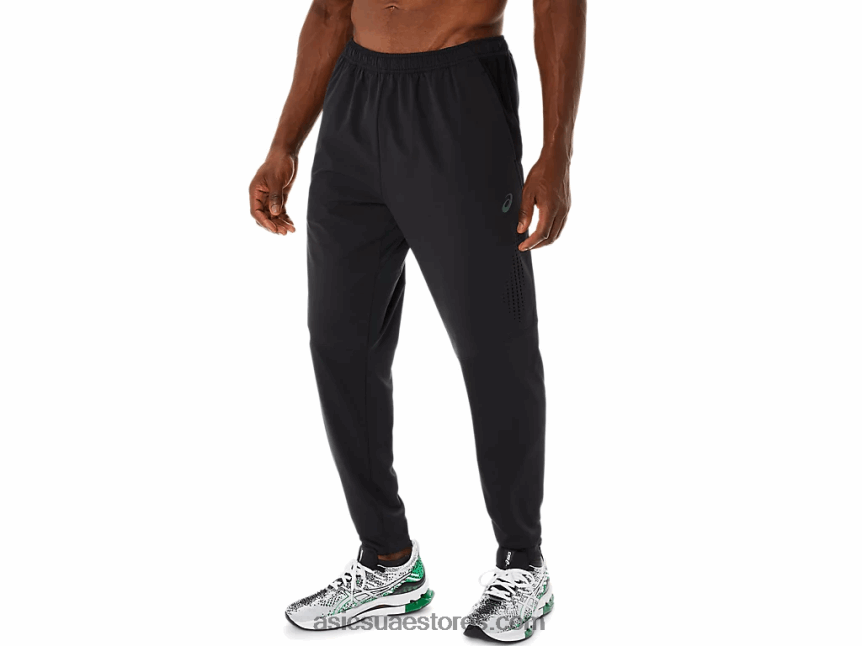 Asics أسود الأداء سروال الهجين أكتيبريز للرجال 2N24DJ234