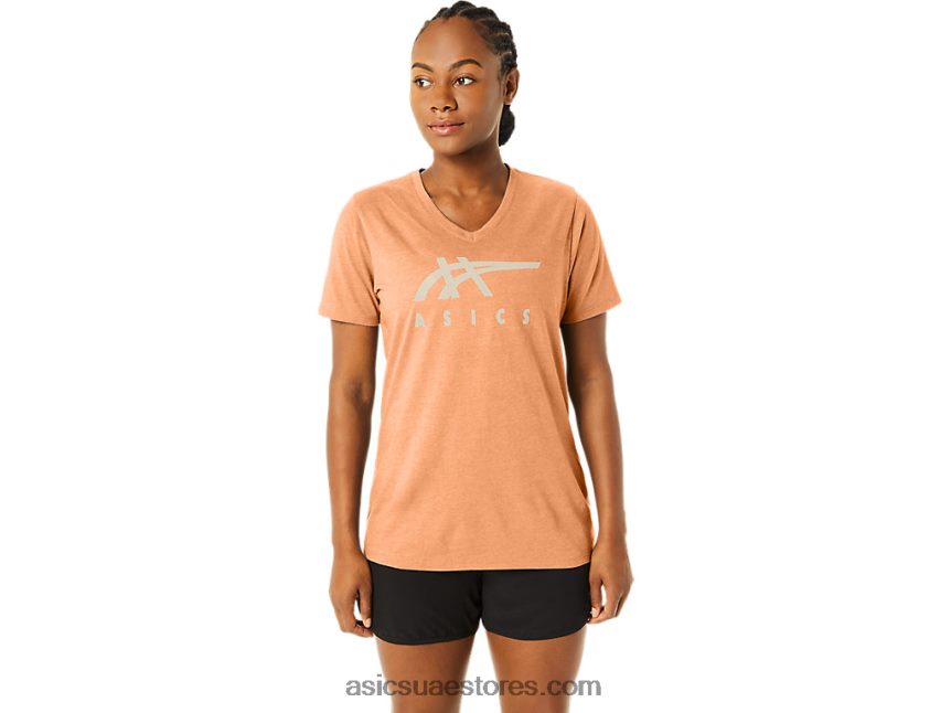 Asics الكثبان الصيفية مخطط للمرأة الخامس الرقبة 2N24DJ2349
