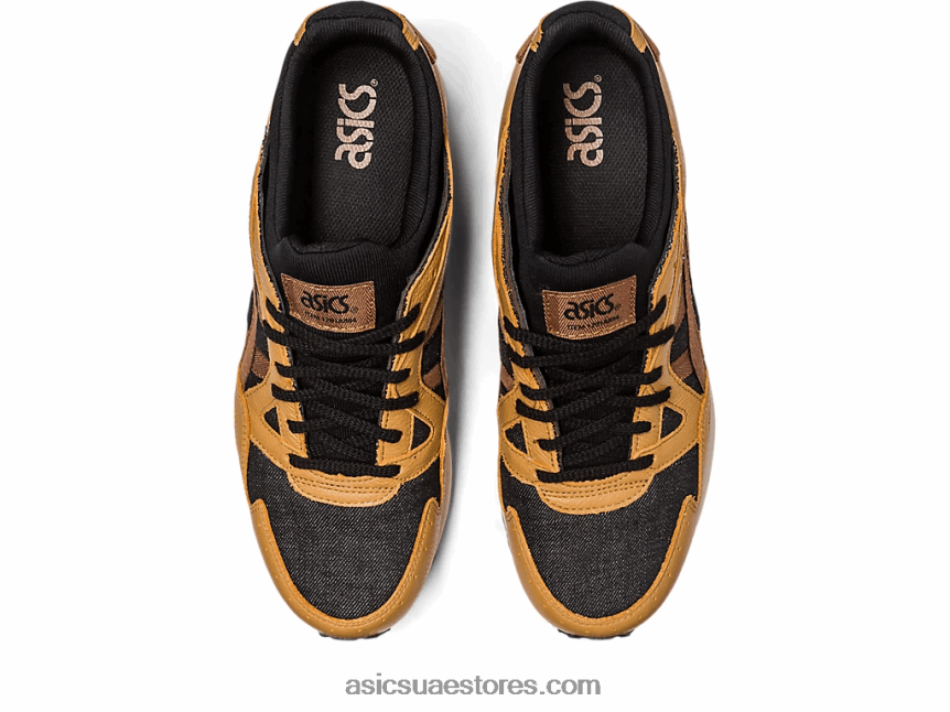 Asics قافلة / أسود جل لايت الخامس المرقعة الحديثة 2N24DJ235