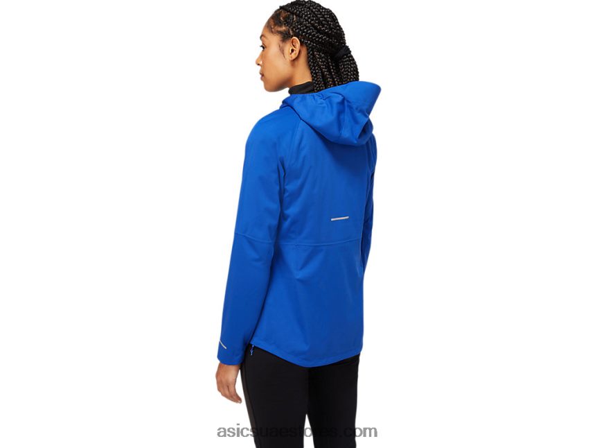Asics موناكو الأزرق سترة تسريع الشتاء النسائية 2N24DJ2366