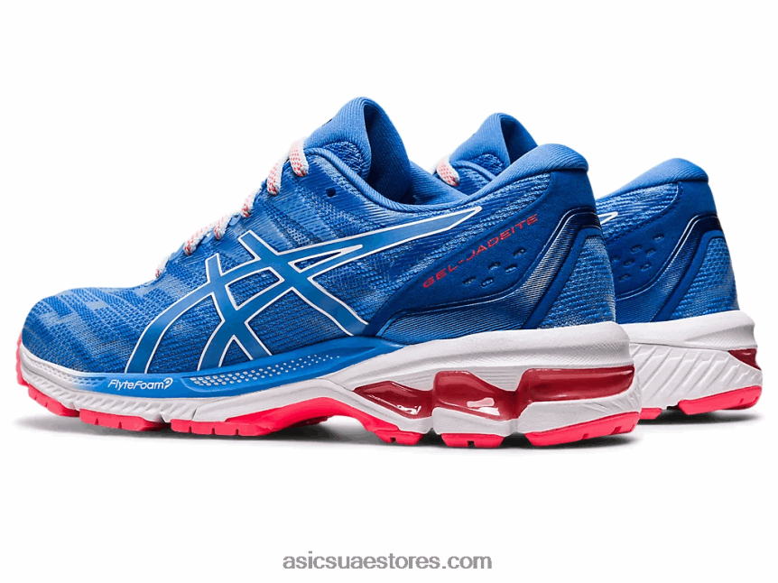 Asics ساحل أزرق / أبيض هلام الجاديت 2N24DJ2409