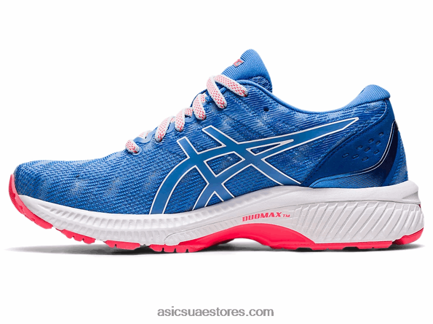 Asics ساحل أزرق / أبيض هلام الجاديت 2N24DJ2409