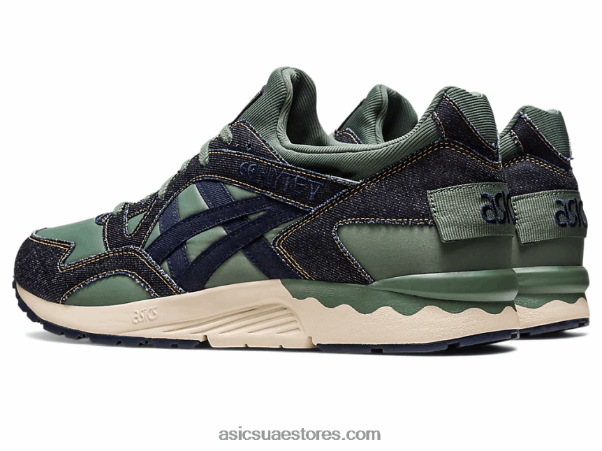 Asics منتصف الليل / لبلاب جل لايت الخامس المرقعة الحديثة 2N24DJ240