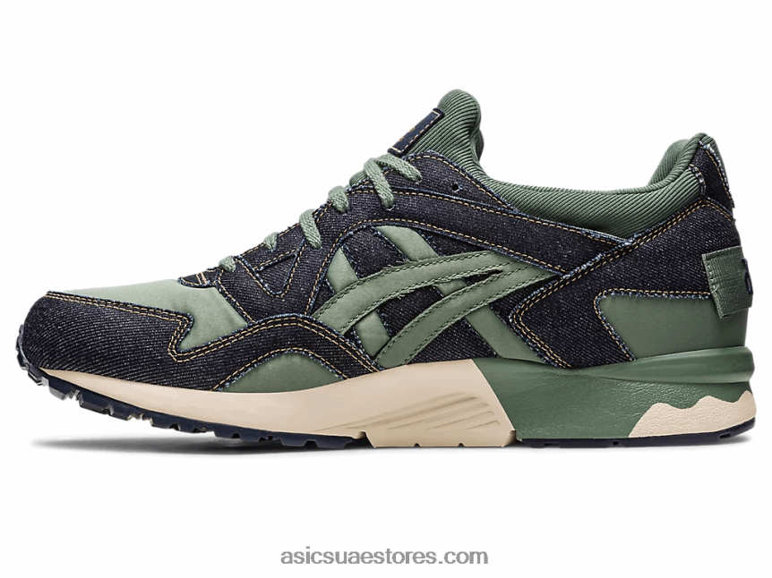 Asics منتصف الليل / لبلاب جل لايت الخامس المرقعة الحديثة 2N24DJ240