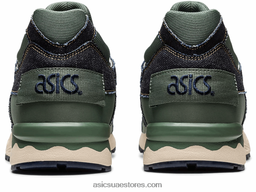 Asics منتصف الليل / لبلاب جل لايت الخامس المرقعة الحديثة 2N24DJ240