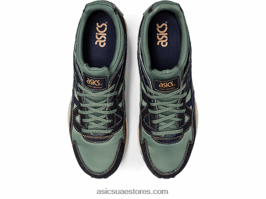 Asics منتصف الليل / لبلاب جل لايت الخامس المرقعة الحديثة 2N24DJ240